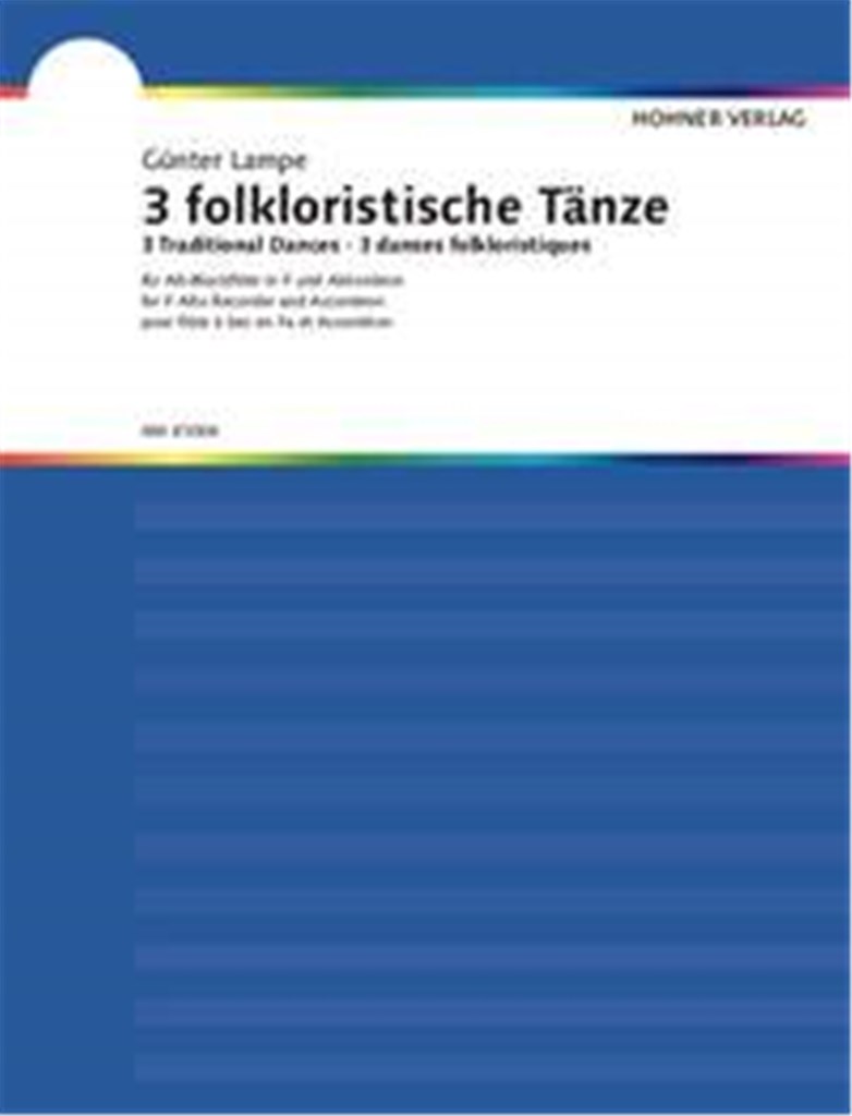 3 folkloristische Tänze